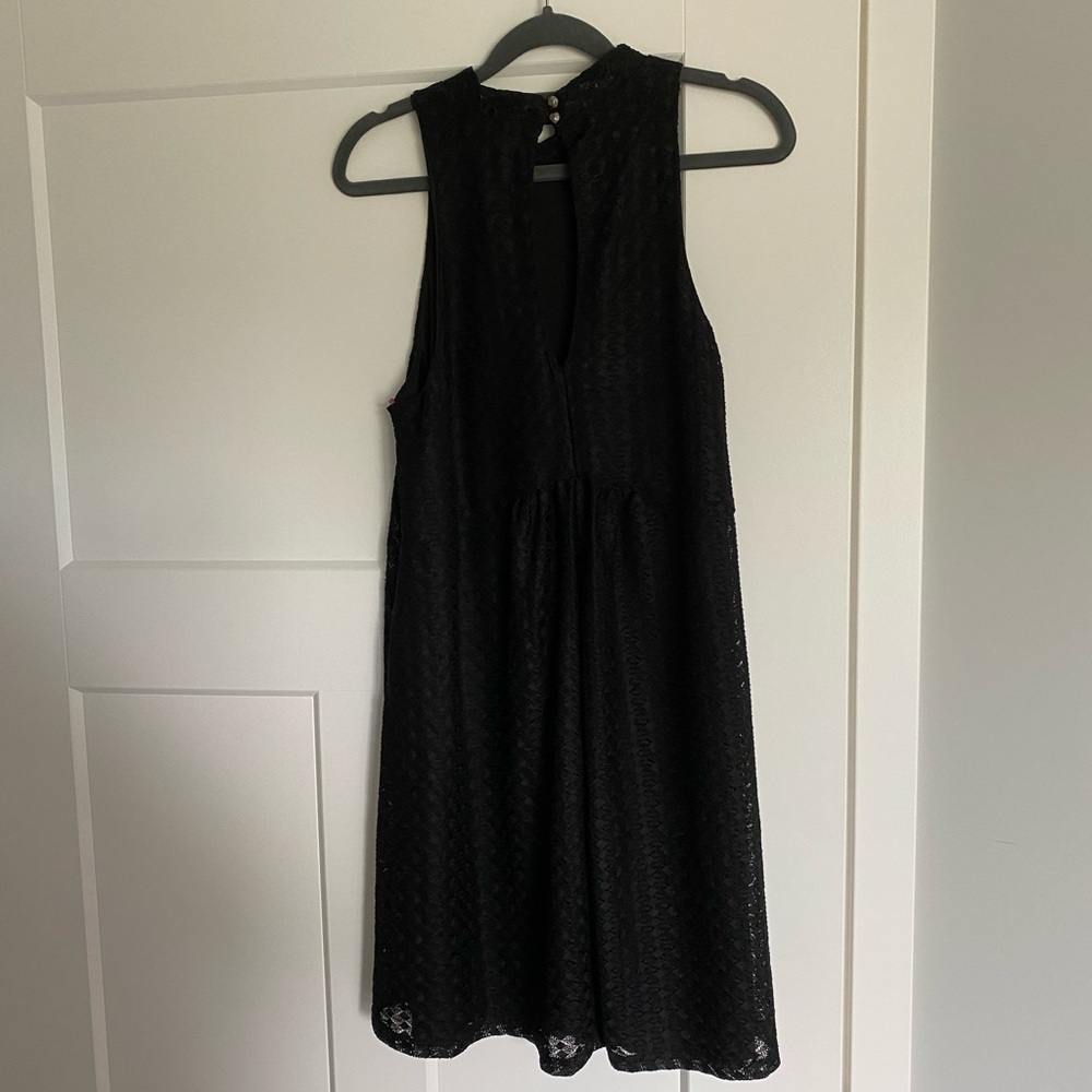 Black Lacy Dress - Picture 3 of 5